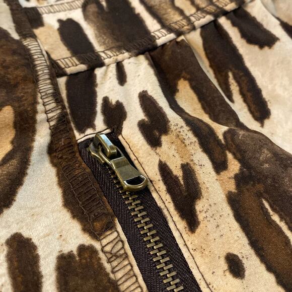 Zenergy by Chico’s Lightweight Animal Print Zip Front Jacket Size Large - Picture 7 of 7